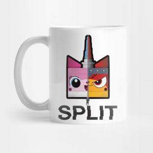 Lego Movie 2 - Unikitty and Ultrakatty Split Personality Mug